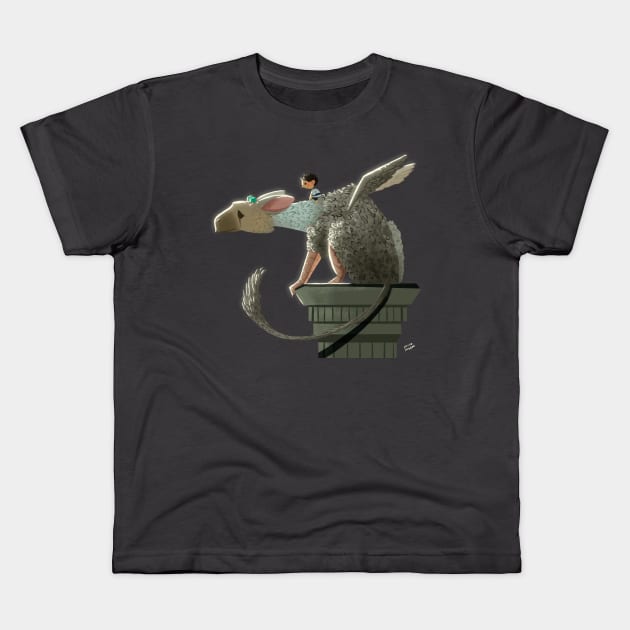 The last guardian Kids T-Shirt by davidpavon